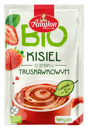 Jeleu fără gluten cu aromă de căpșuni BIO 30 g