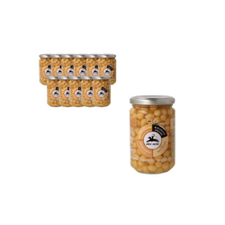 PACK DE 12 x PACK DE x 12 Pois chiches en saumure BIO 300 g (220 g)